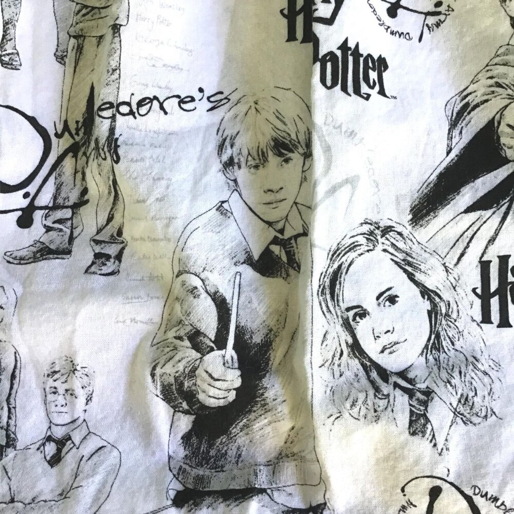 Handmade Harry Potter Skirt Women’s Small Dumbledore Army Print - Picture 4 of 9